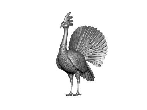 Bird High-Quality Printable CG Asset 3DExport 3D Model