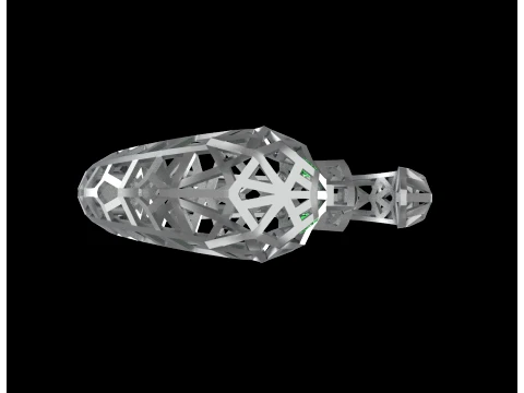 Bracelet panther 3D Print Model