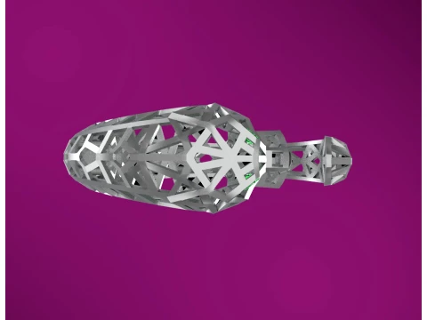 Bracelet panther 3D Print Model