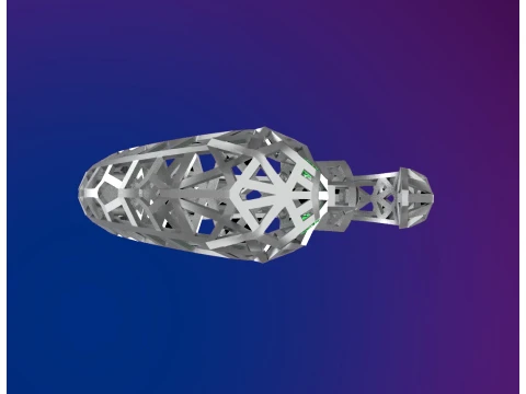 Bracelet panther 3D Print Model