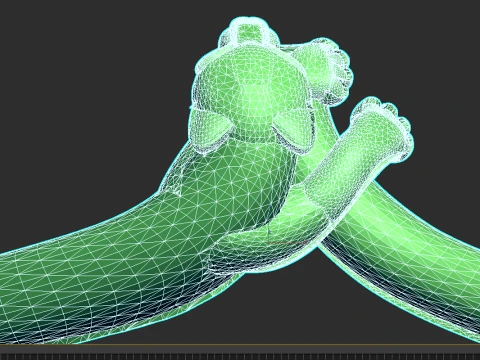 Bracelet panther 3D Print Model