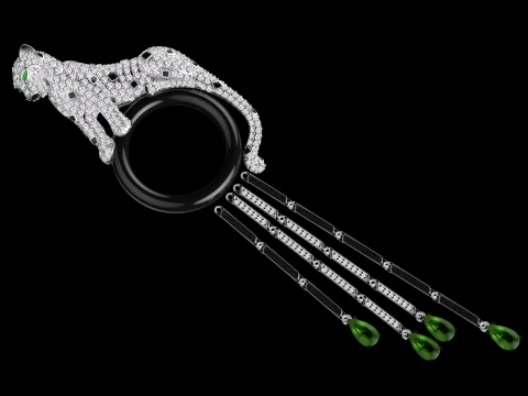 Brooch panther 3D Print Model