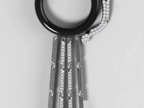 Brooch panther 3D Print Model
