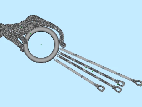 Brooch panther 3D Print Model