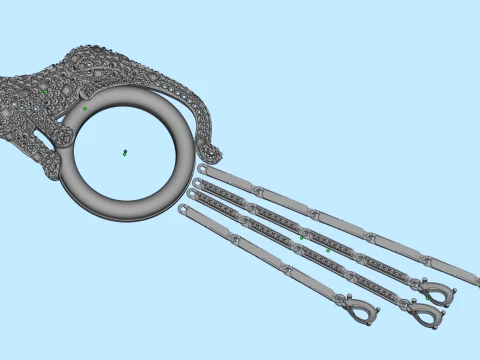 Brooch panther 3D Print Model