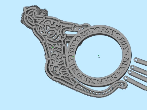 Brooch panther 3D Print Model