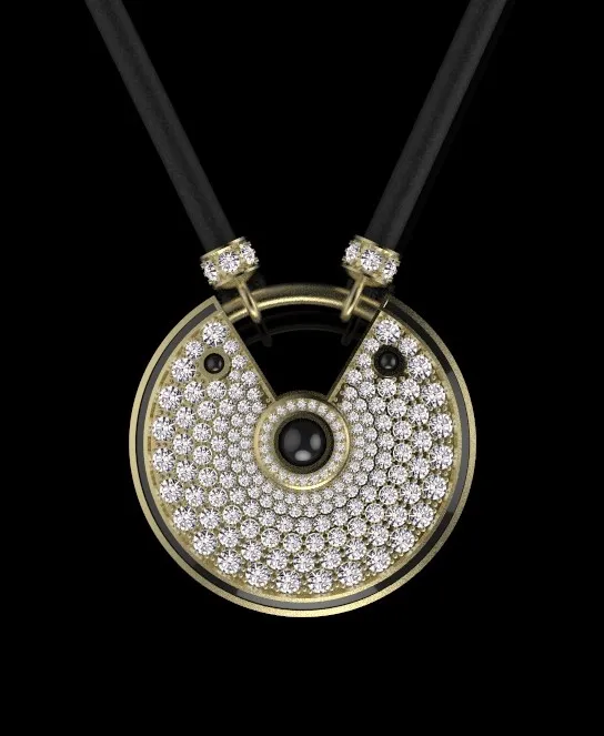 Pendant 3D Print Model .c4d .max .obj .3ds .fbx .stl .blend 