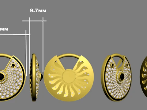 Pendant 3D Print Model