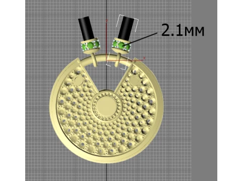 Pendant 3D Print Model