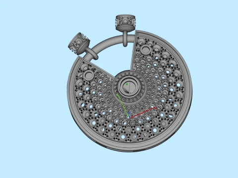 Pendant 3D Print Model