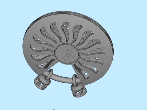 Pendant 3D Print Model