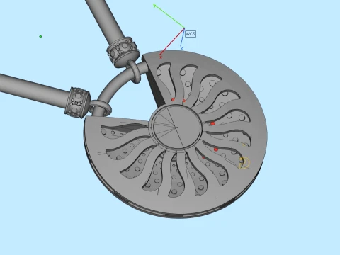Pendant 3D Print Model