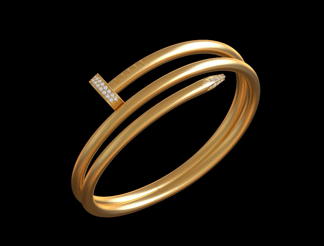 Bracelet 3D Print Model .c4d .max .obj .3ds .fbx .stl .blend 