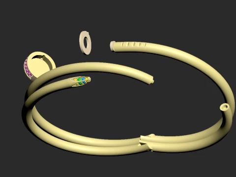 Bracelet 3D Print Model