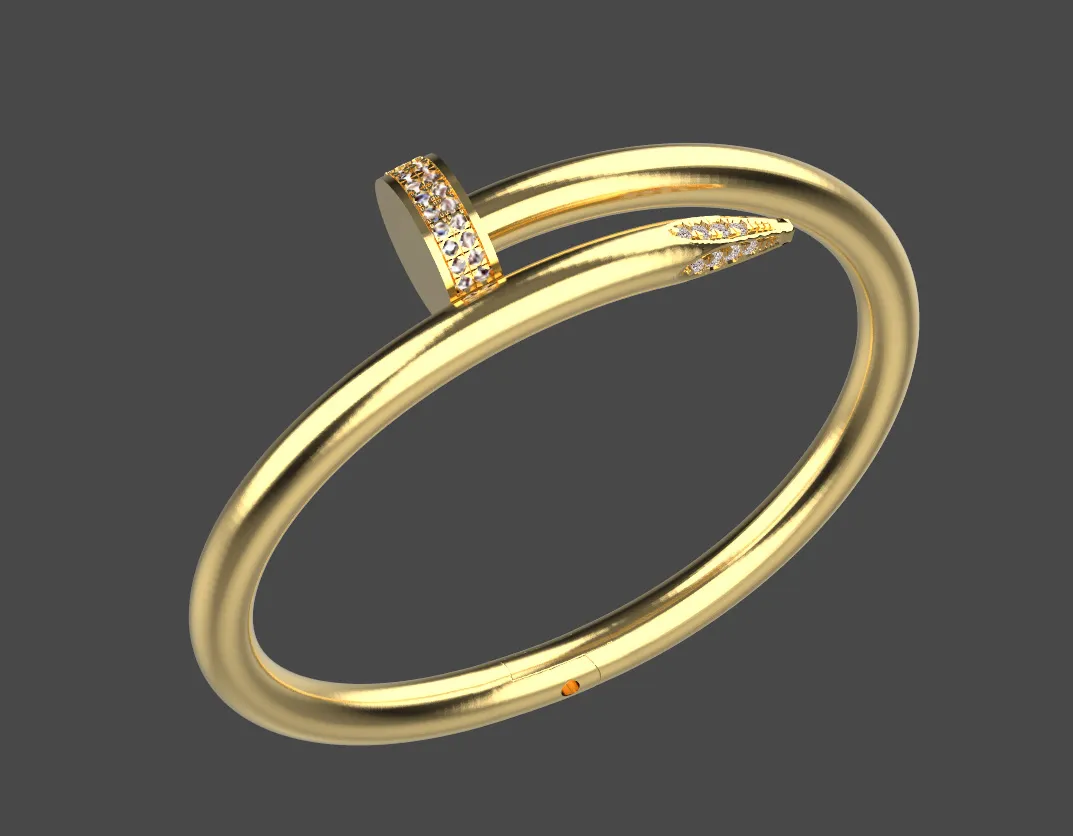 Bracelet panther 3D Print Model .c4d .max .obj .3ds .fbx .stl .blend 