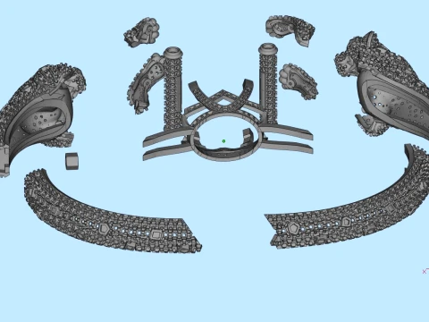 Bracelet panther 3D Print Model