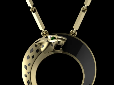Anh&auml;nger Panther 3D Druckmodell