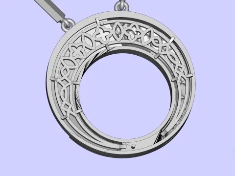 Pendant panther 3D Print Model