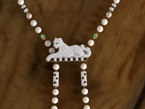 Pendant panther 3D Print Model