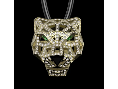 Anh&auml;nger Panther 3D Druckmodell