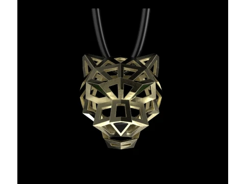 Anh&auml;nger Panther 3D Druckmodell