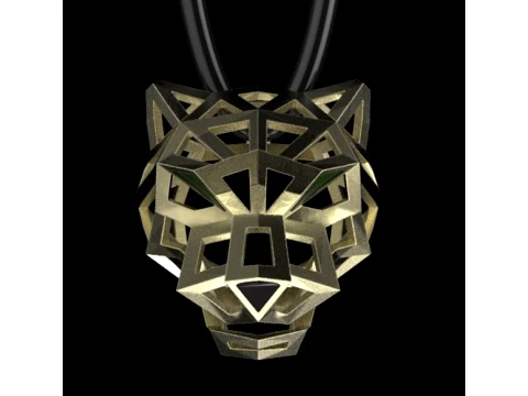 Pendant panther 3D Print Model