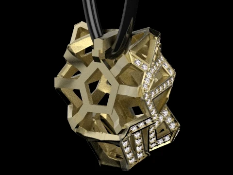 Pendant panther 3D Print Model
