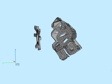 Pendant panther 3D Print Model