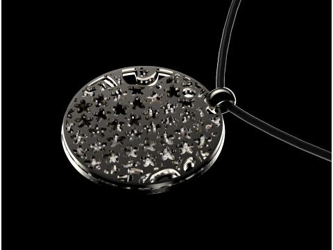 Pendant panther 3D Print Model