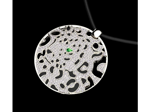 Pendant panther 3D Print Model