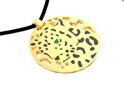 Pendant panther 3D Print Model