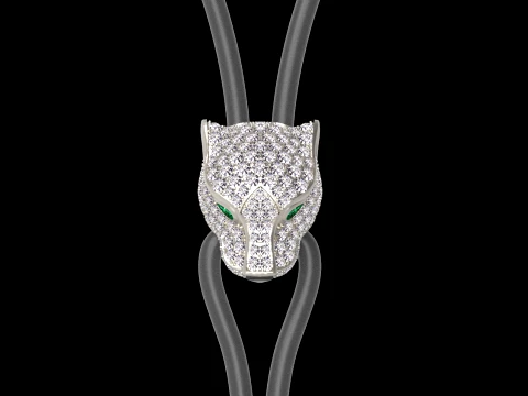 Pendant panther 3D Print Model