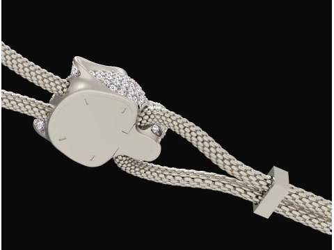 Pendant panther 3D Print Model