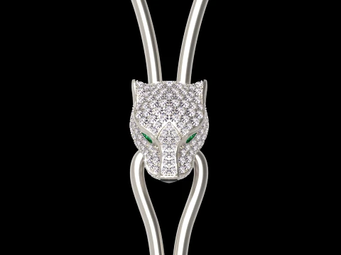 Pendant panther 3D Print Model
