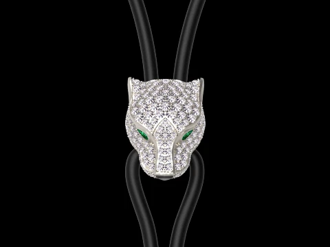 Pendant panther 3D Print Model