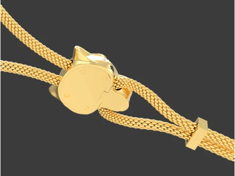 Pendant panther 3D Print Model