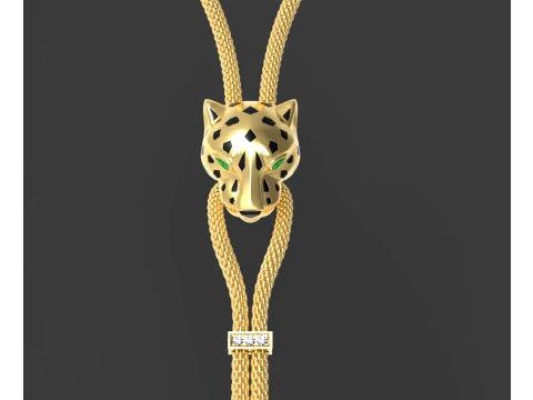 Pendant panther 3D Print Model