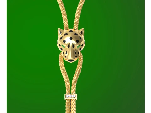 Pendant panther 3D Print Model