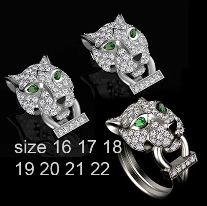 Earrings rings panther 3D Print Model .c4d .max .obj .3ds .fbx .stl .blend