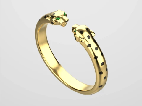 Bracelet panther 3D Print Model