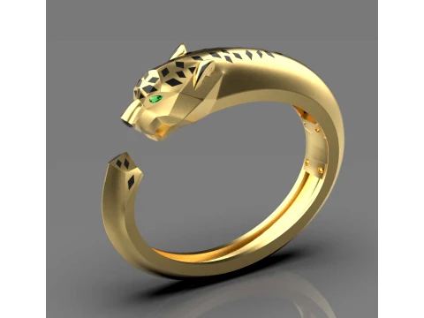 Bracelet panther 3D Print Model