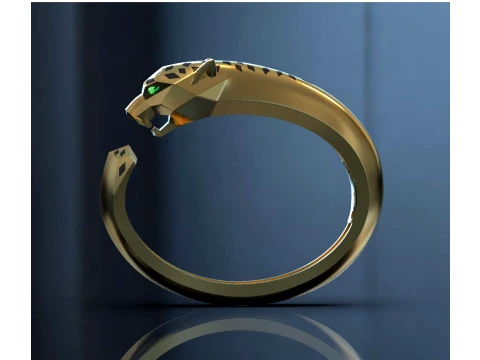 Bracelet panther 3D Print Model