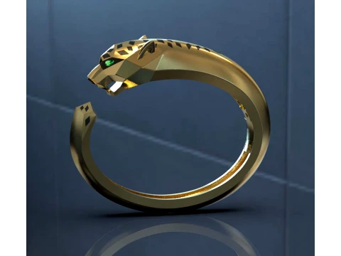 Bracelet panther 3D Print Model