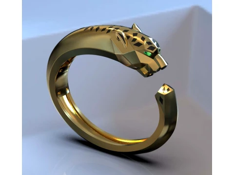 Bracelet panther 3D Print Model