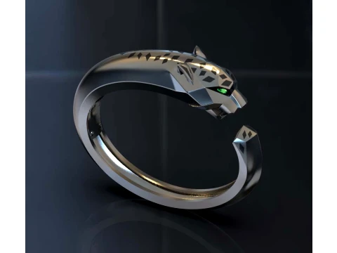 Bracelet panther 3D Print Model