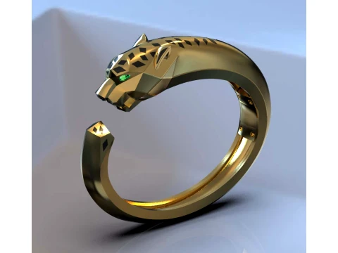 Bracelet panther 3D Print Model
