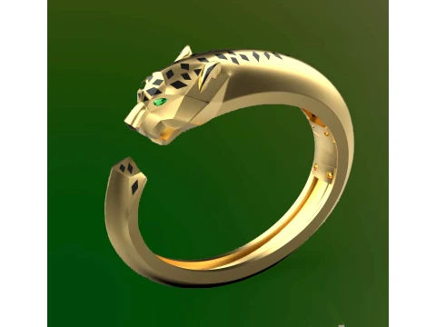 Bracelet panther 3D Print Model