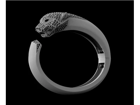 Bracelet panther 3D Print Model