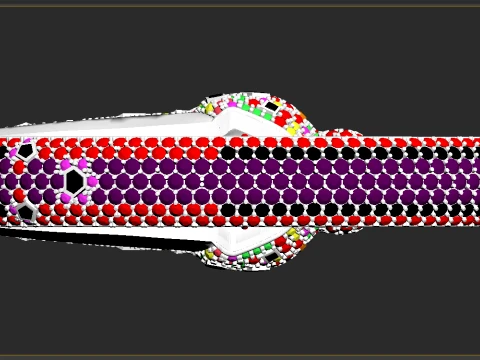 Bracelet panther 3D Print Model