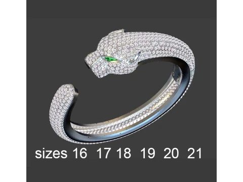 Bracelet panther 3D Print Model